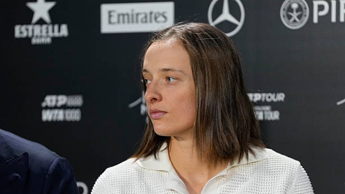 Iga Swiatek, difícil rival en Mutua Madrid Open 2025. Foto: gettyimages