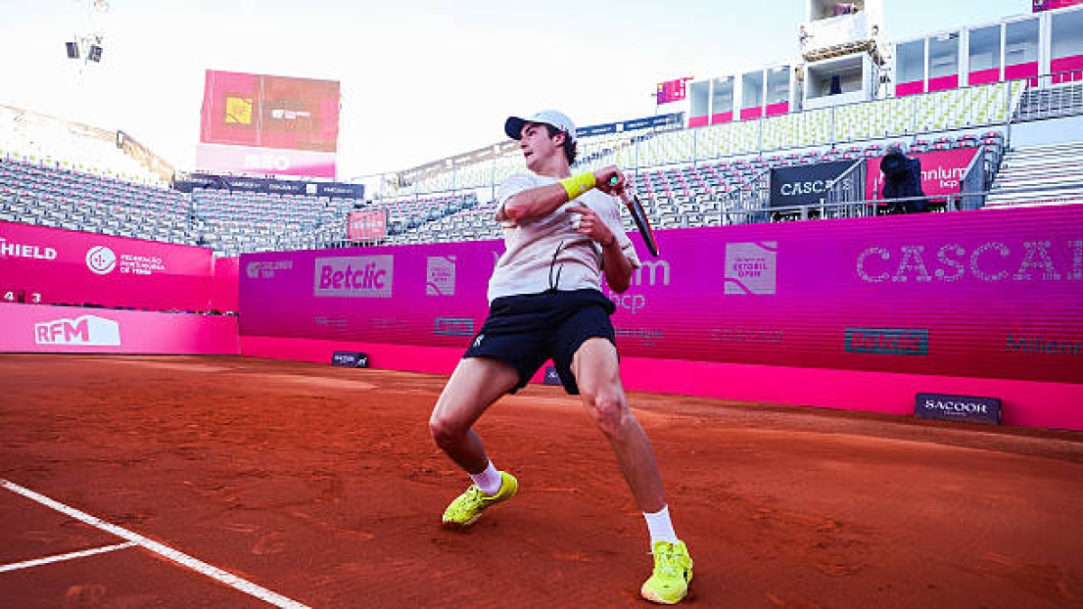 Joao Fonseca, en Estoril. Foto: gettyimages