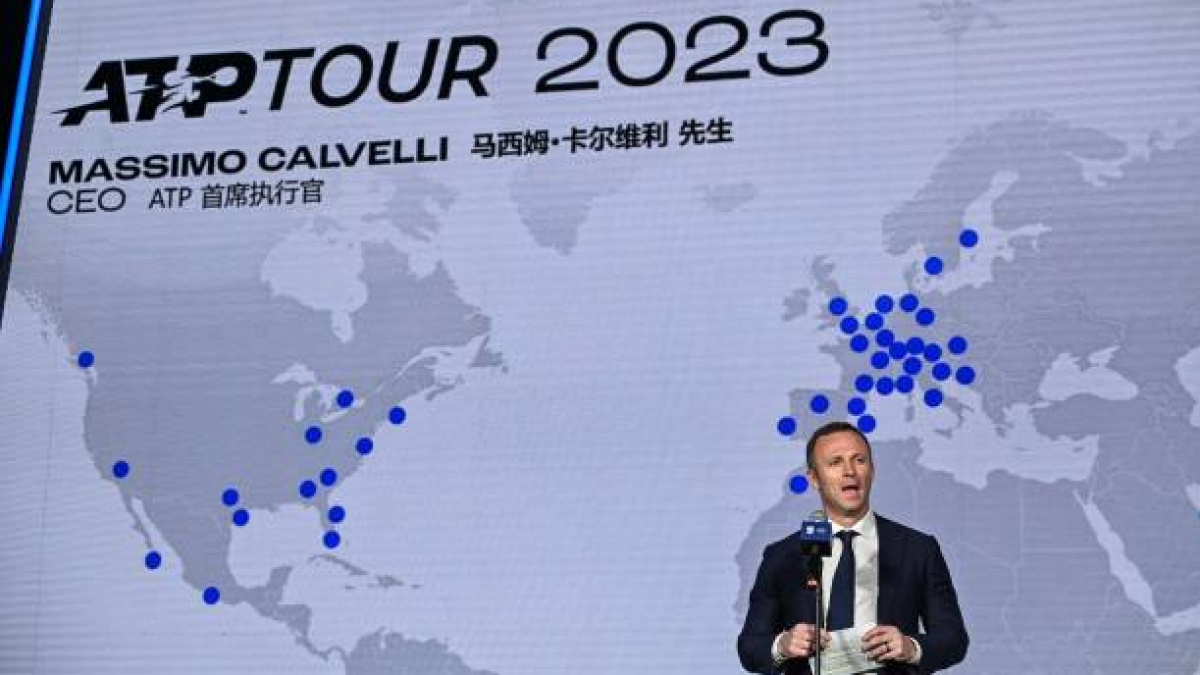 Massimo Calvelli held the position of ATP CEO for five years. Source: Getty