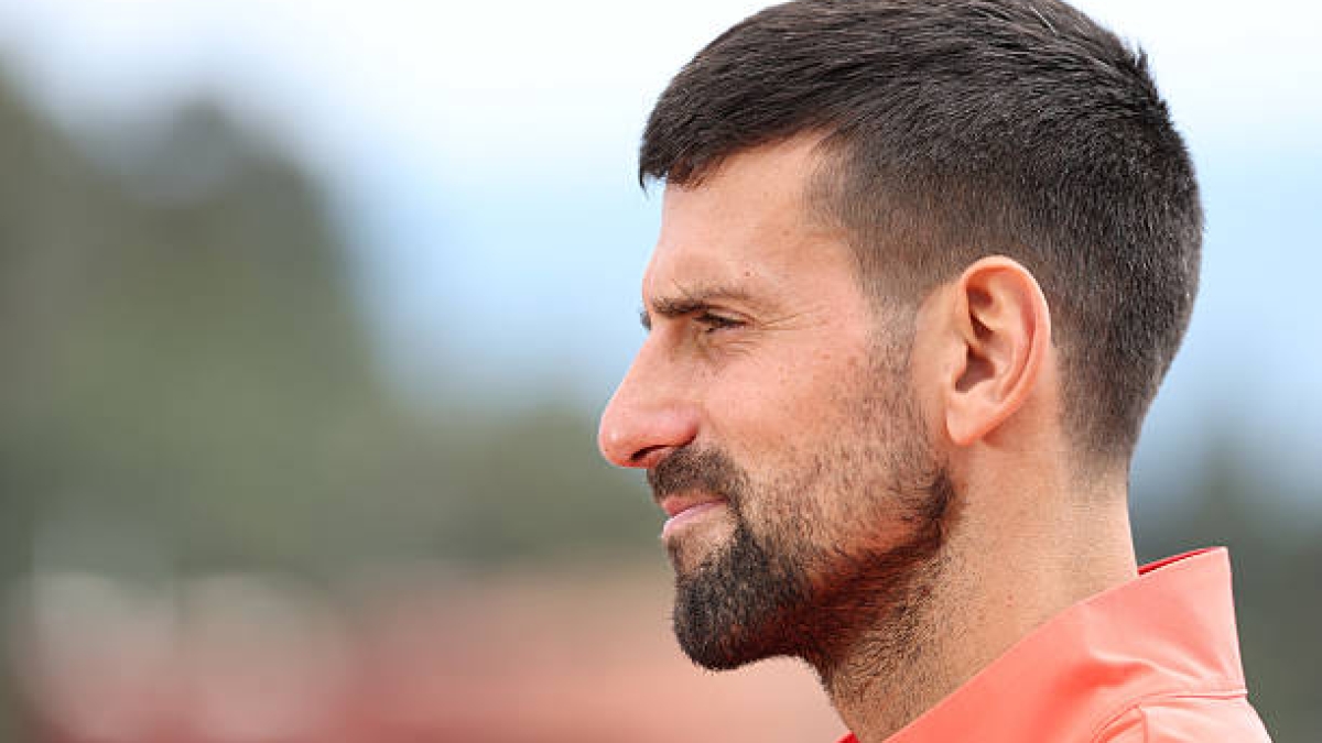 Djokovic on being number one: "Probably Zverev is not happy with his recent tournaments, same as Alcaraz." Photo: Getty