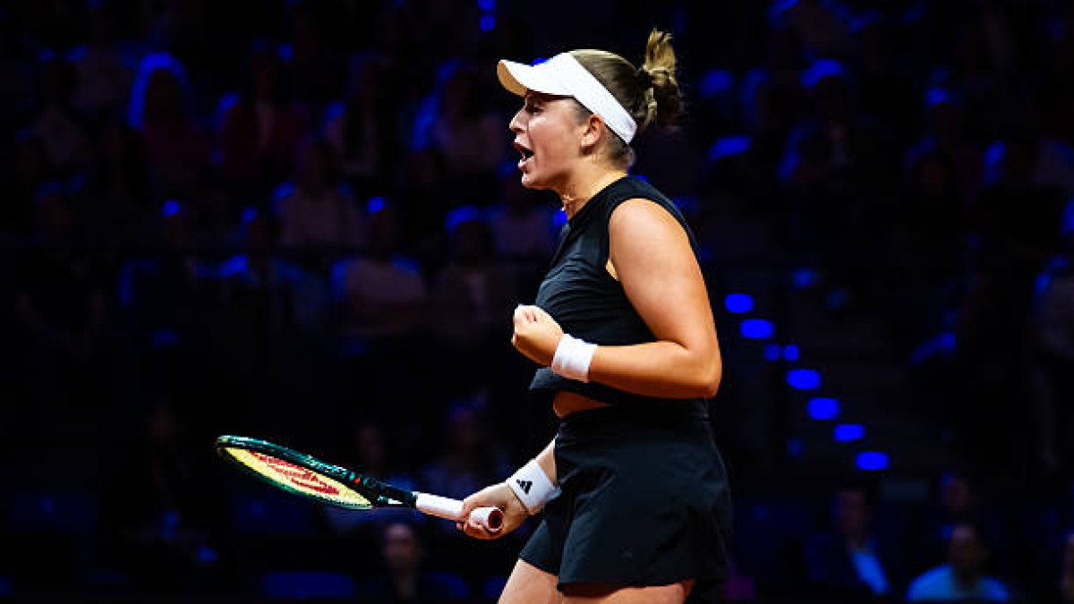 Jelena Ostapeko, por qué gana siempre a Swiatek. Foto: gettyimages