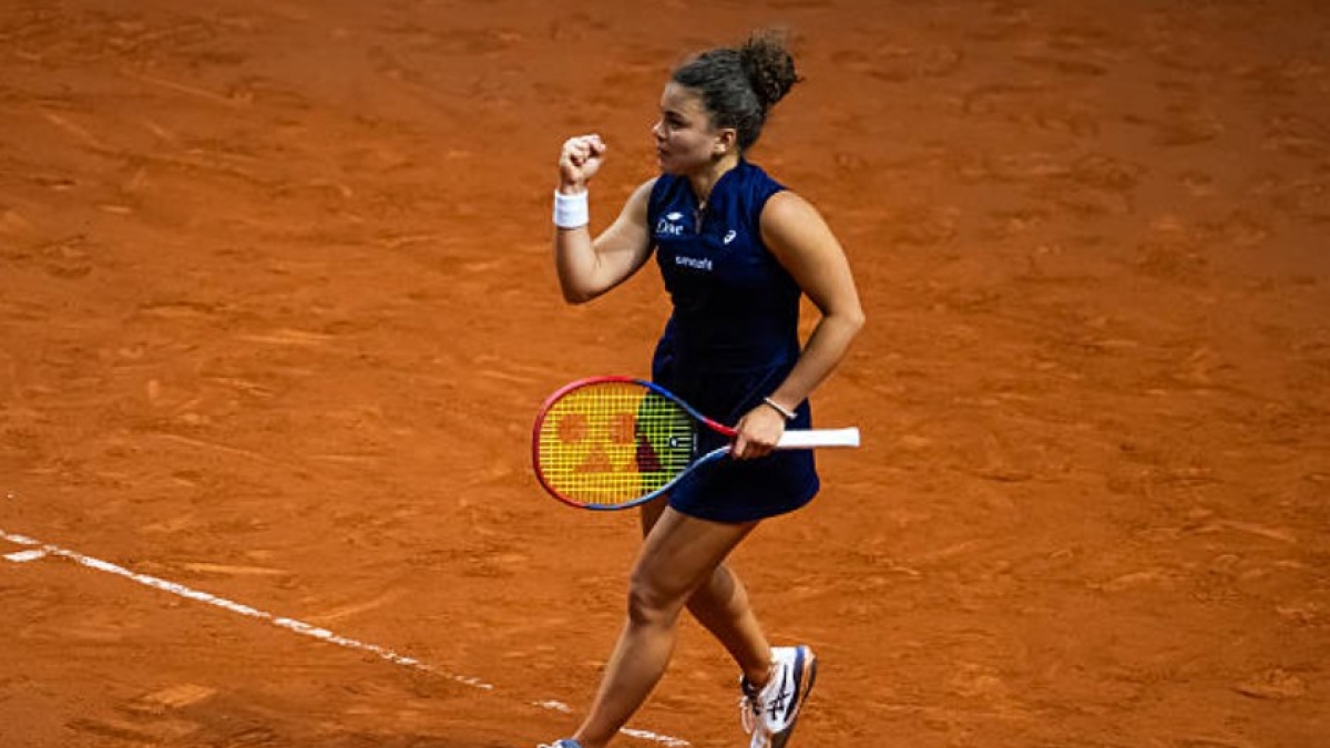 Jasmine Paolini at the WTA Stuttgart 2025. Photo: Getty