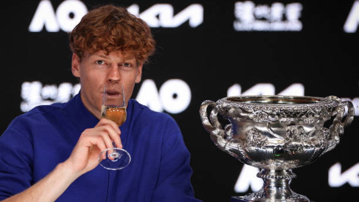 5 de mayo: La sanción por dopaje de Sinner ha concluido y el italiano vuelve al circuito. Foto: Gettyimages