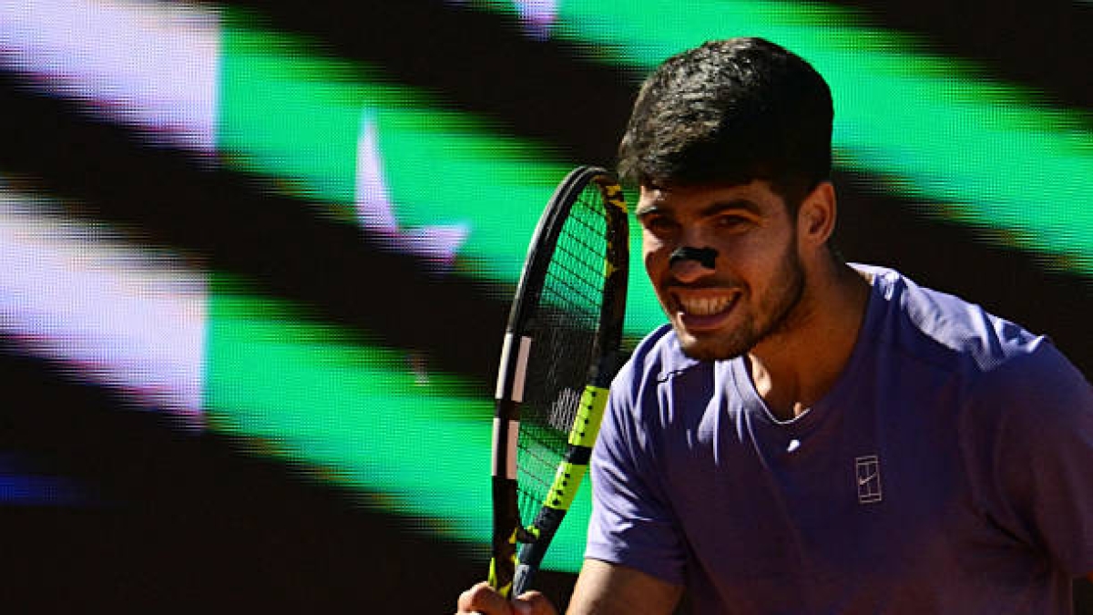 Alcaraz, tras vencer a Musetti: "He tenido que jugar un tenis más inteligente". Foto: Gettyimages