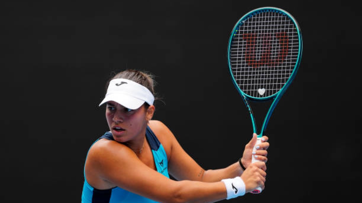 WTA Rabat 2025: Bouzas reaches the quarterfinals, but Bolsova is eliminated in the round of 16. Photo: Getty Images.