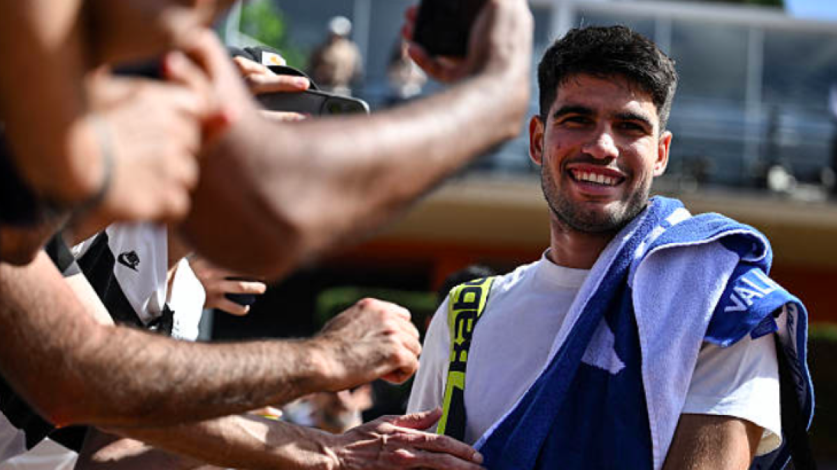 Carlos Alcaraz no se perderá el Clásico desde Roma. Fuente: Getty
