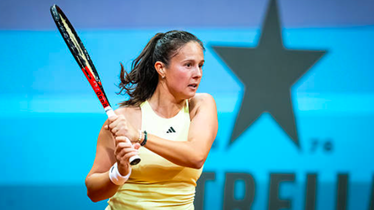 Daria Kasatkina eliminated in Strasbourg's debut. Source: Getty