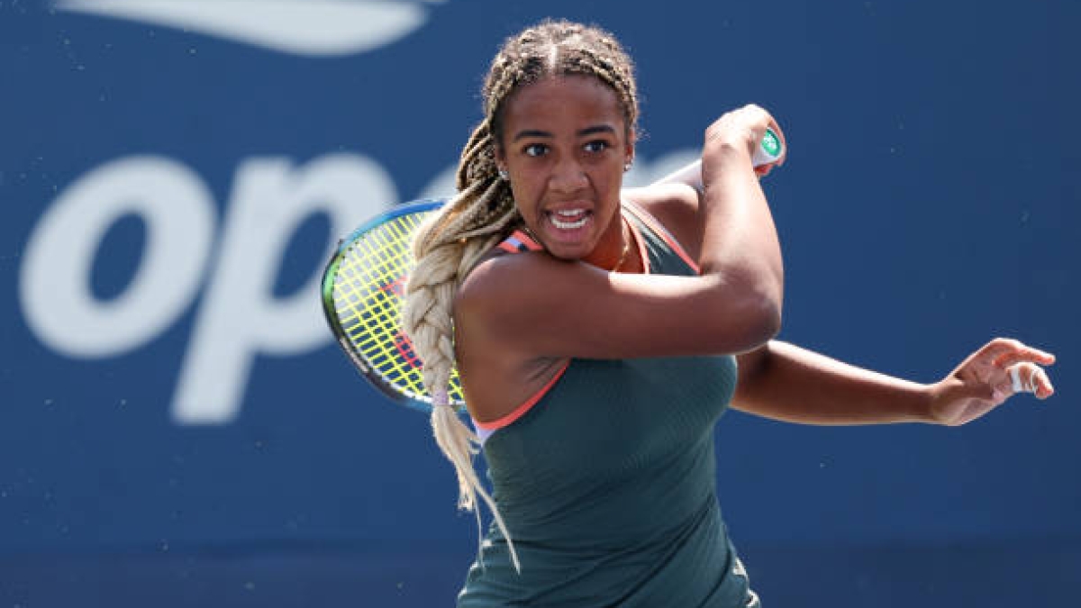 The Italian hope with Tyra Grant: "I dream of becoming the number 1 in the world and winning as many Grand Slams as possible." Photo: Getty Images