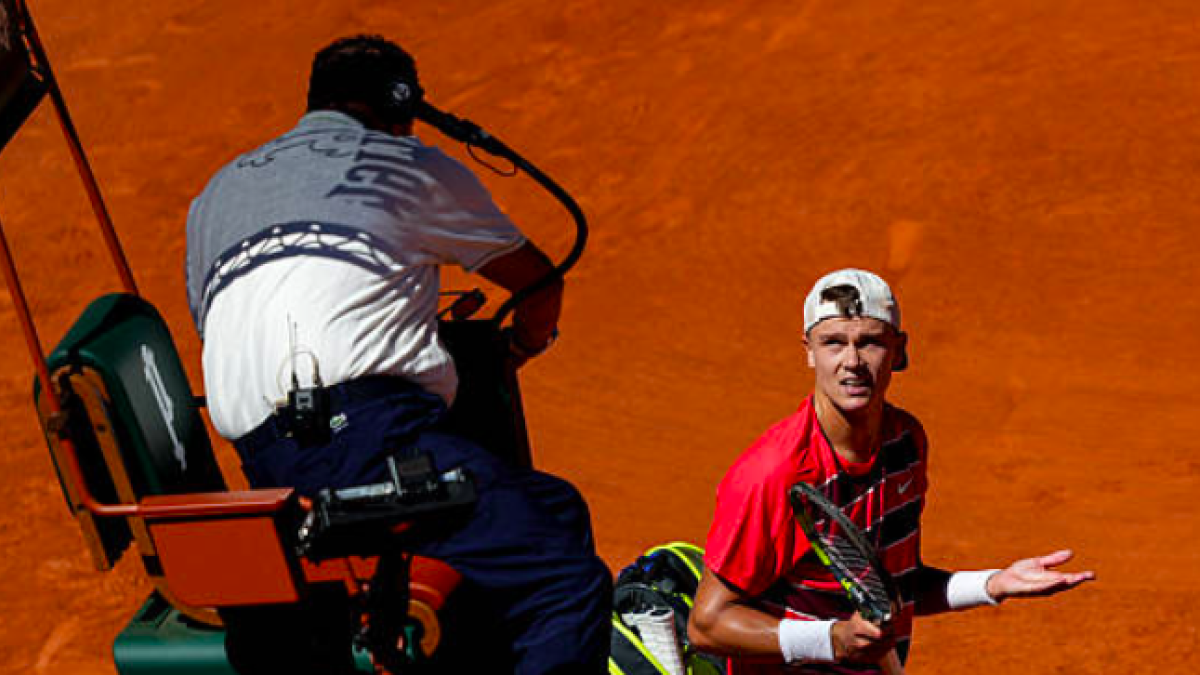 Holger Rune explained his controversy with a Paris fan. Source: Getty