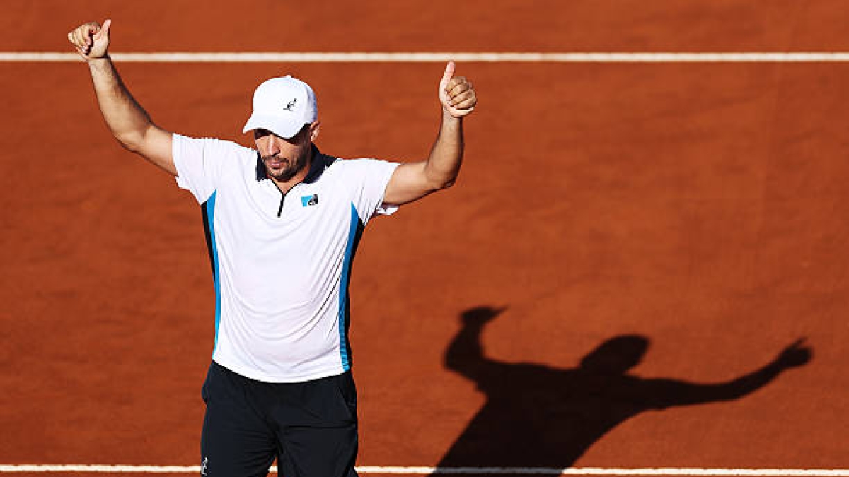 Lajovic, before playing against Alcaraz: "I will give my best and see where I stand." Photo: Getty Images