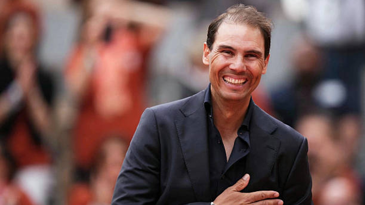 Nadal, after his tribute at Roland Garros: "It has been the most emotional moment of my career." Photo: Getty Images