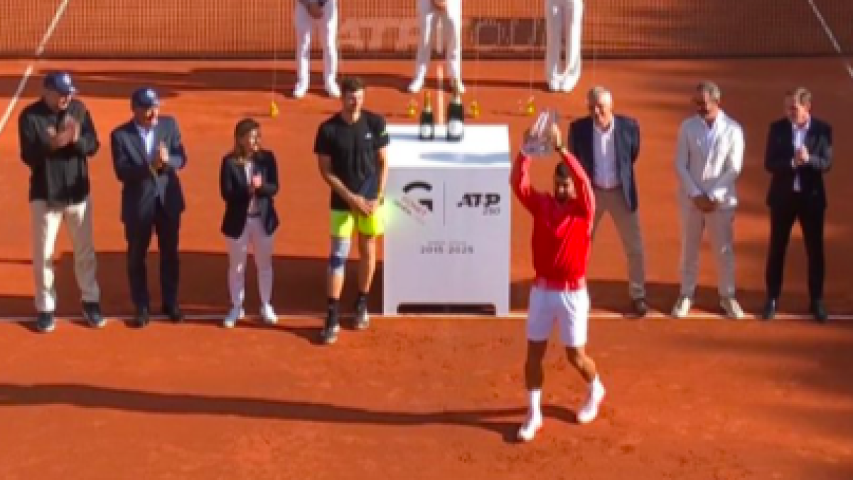 Novak Djokovic ya es centenario. Fuente: TennisTV