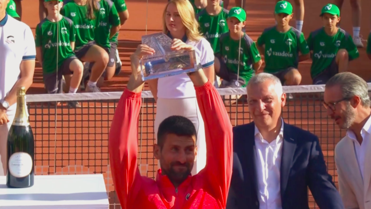 Novak Djokovic, 20 years winning titles. Source: TennisTV