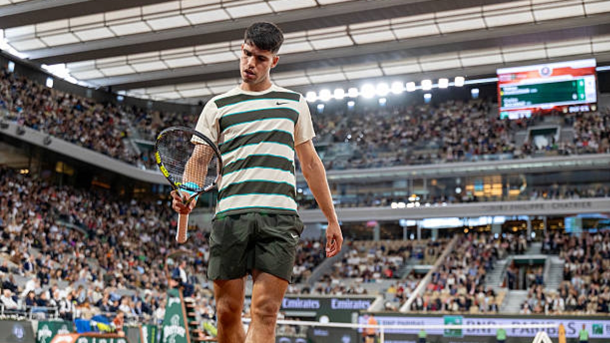 Orden de juego viernes 30 de mayo en Roland Garros: Sabalenka abre la central, Alcaraz la cierra. Foto: Gettyimages