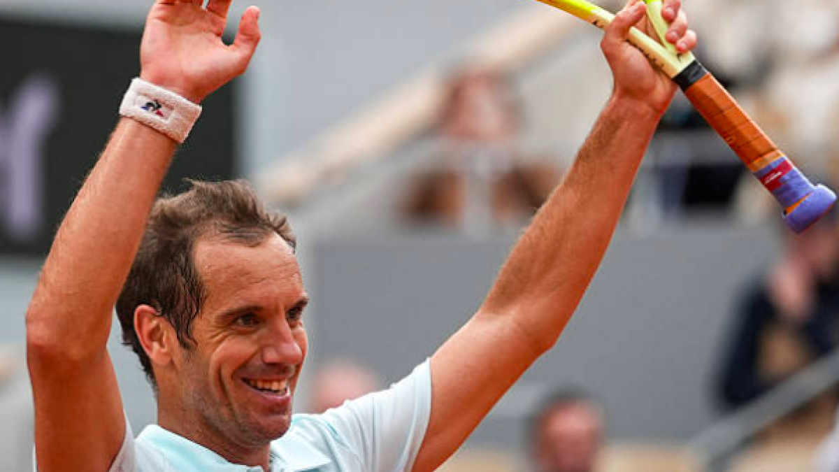Richard Gasquet delays his retirement in Paris. Source: Getty.