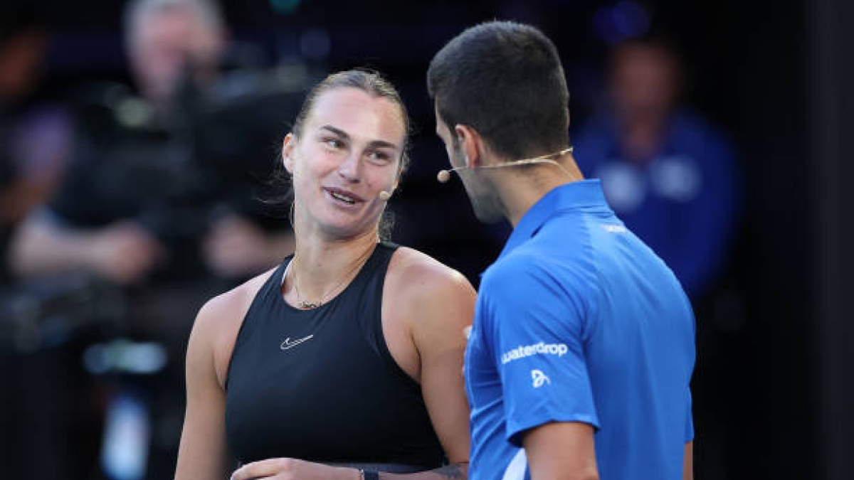 Sabalenka defends Djokovic: "You are trying to put as much pressure on him as possible, leave him alone". Photo: Getty Images