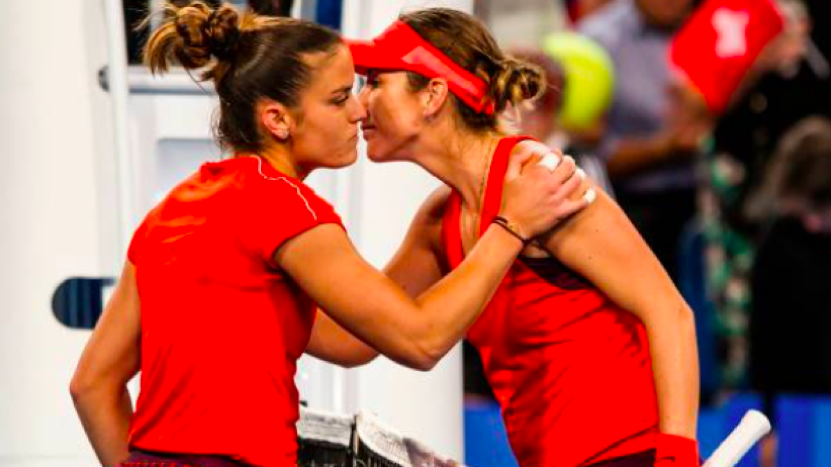 Maria Sakkari y Belinda Bencic, duelo de primera ronda en Roma. Fuente: Getty