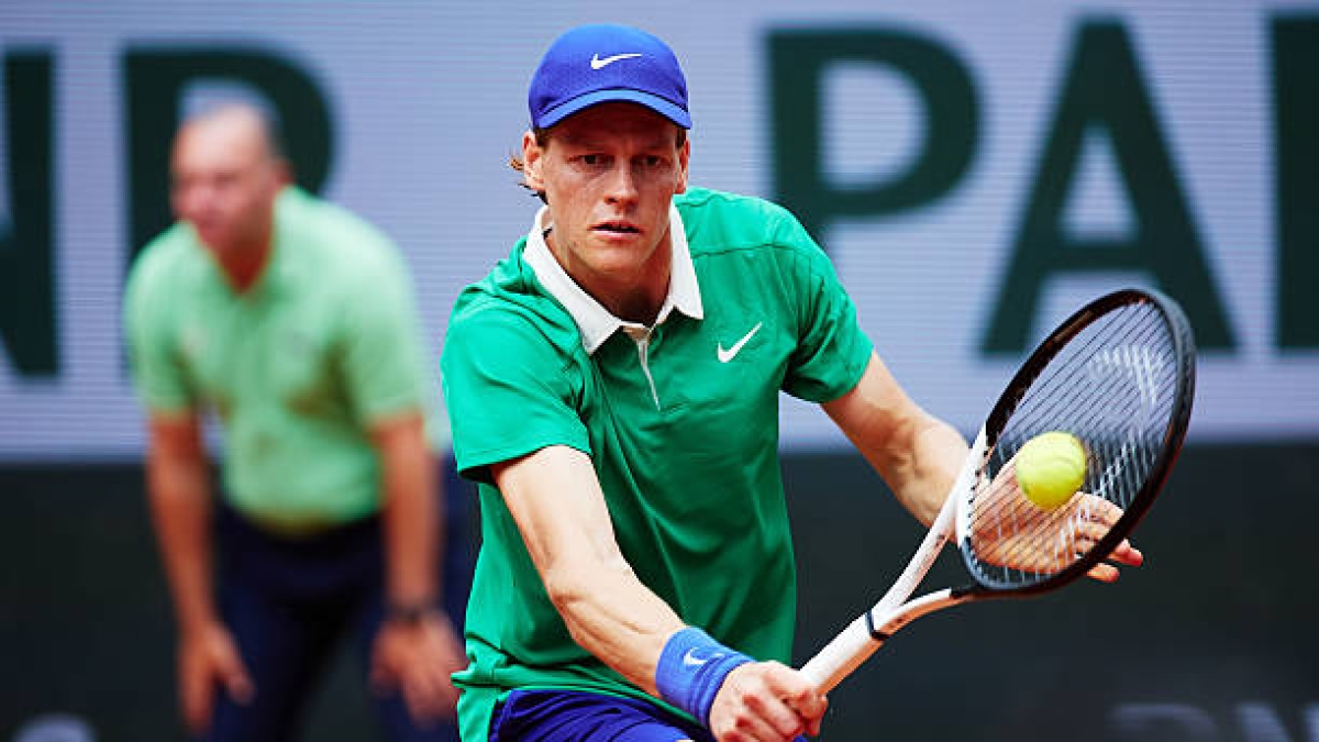 "Sinner equals Fognini and becomes the second Italian with the most victories in Grand Slams. Photo: Getty Images"