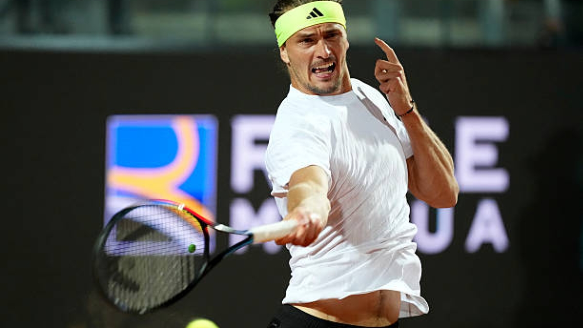 Zverev's Snub to a Journalist: "You ask stupid questions." Photo: Getty