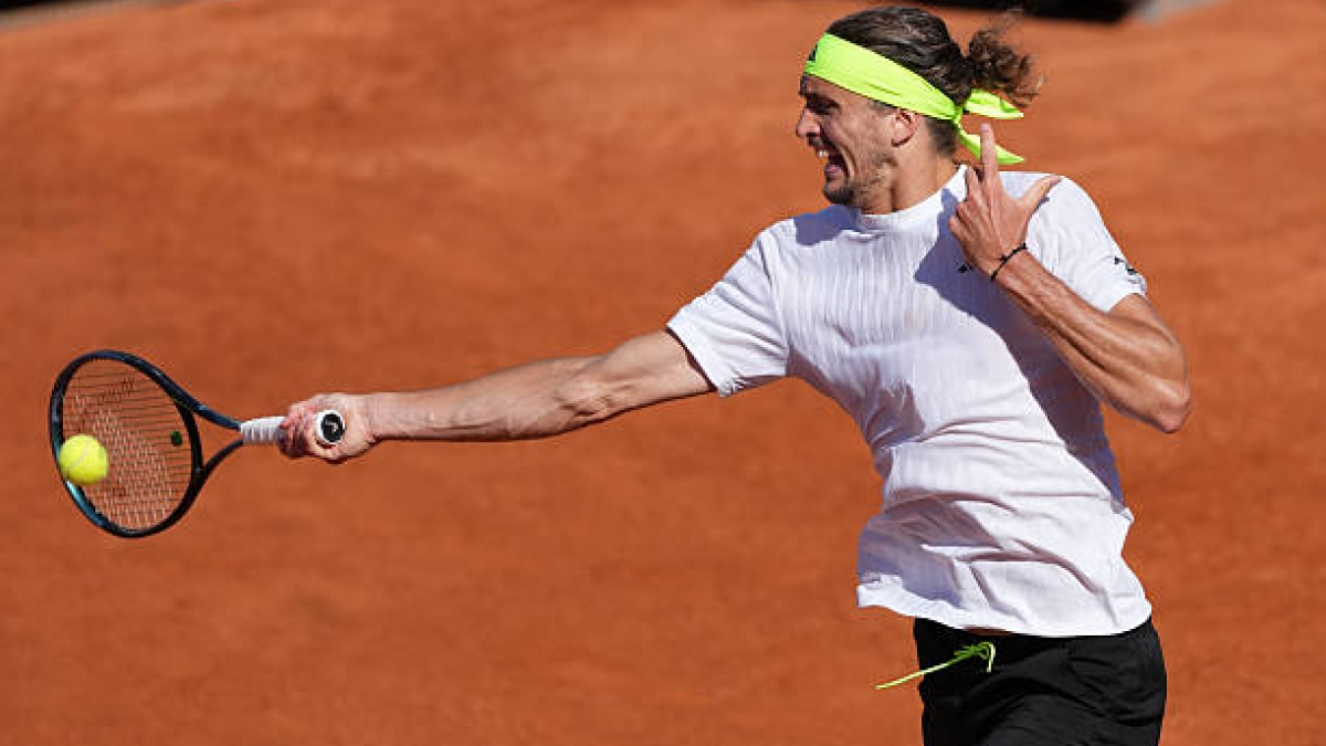 Alexander Zverev habla en Roma. Foto: gettyimages