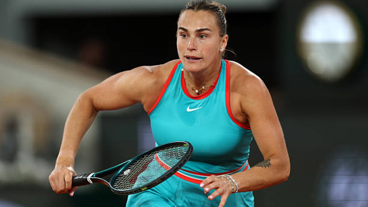 Sabalenka reabre su panadería en Roland Garros 2025. Foto: Getty