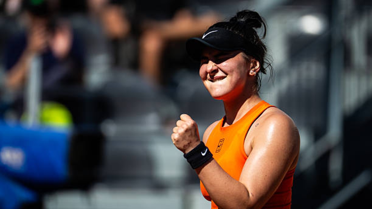 Bianca Andreescu in the preliminary phase of Roland Garros 2025. Photo: gettyimages