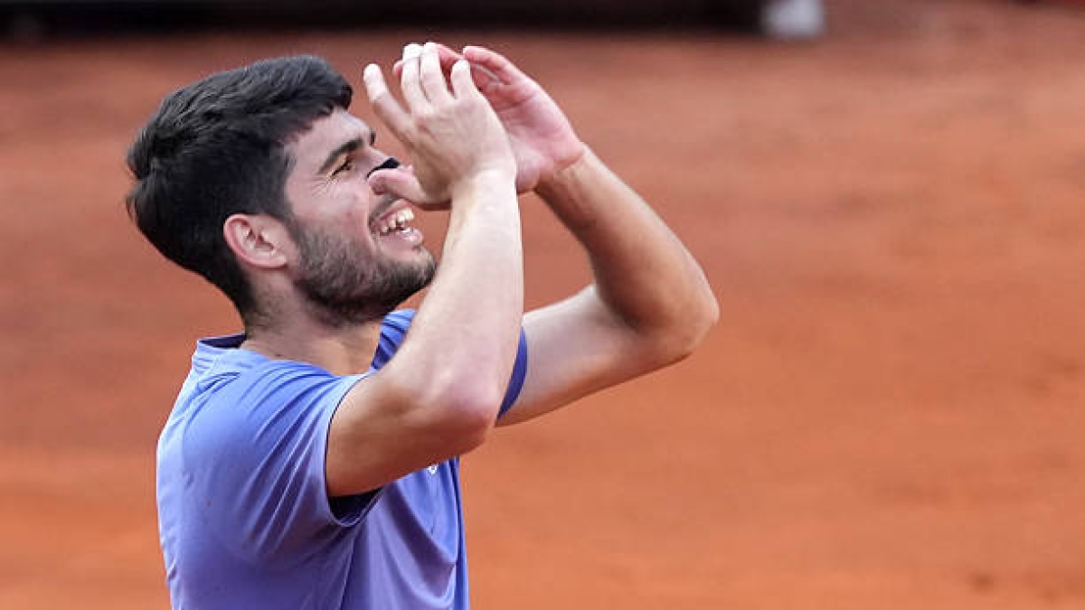 Carlos Alcaraz, conclusions from the Rome tournament. Photo: gettyimages