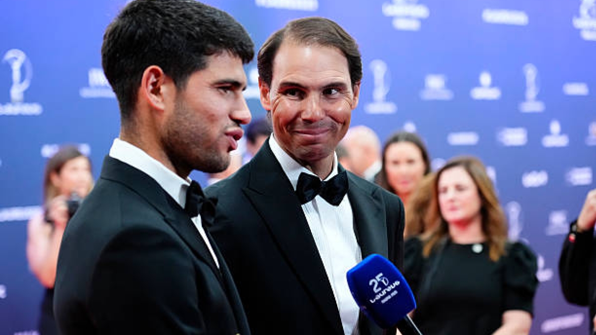 Alcaraz estará en el homenaje a Nadal en Roland Garros. Foto: Getty