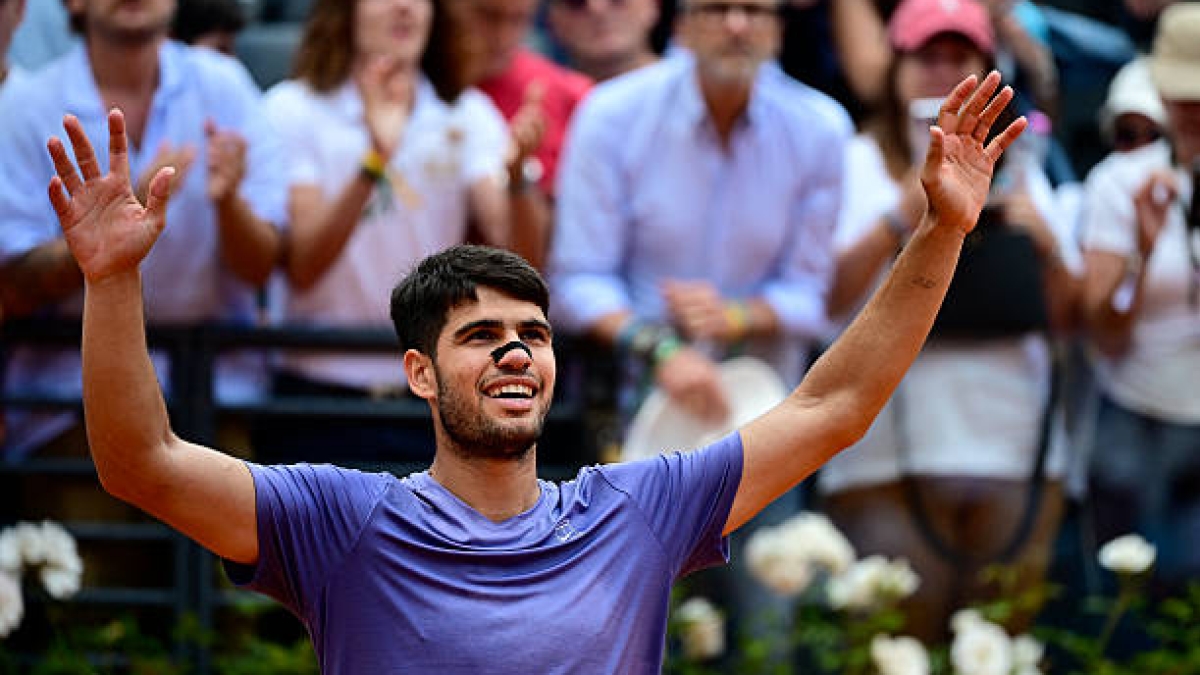 Carlos Alcaraz, quarterfinals in all Masters 1000 tournaments. Photo: gettyimages