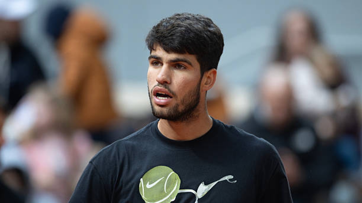 Carlos Alcaraz, posible rival en Roland Garros 2025. Foto: gettyimages