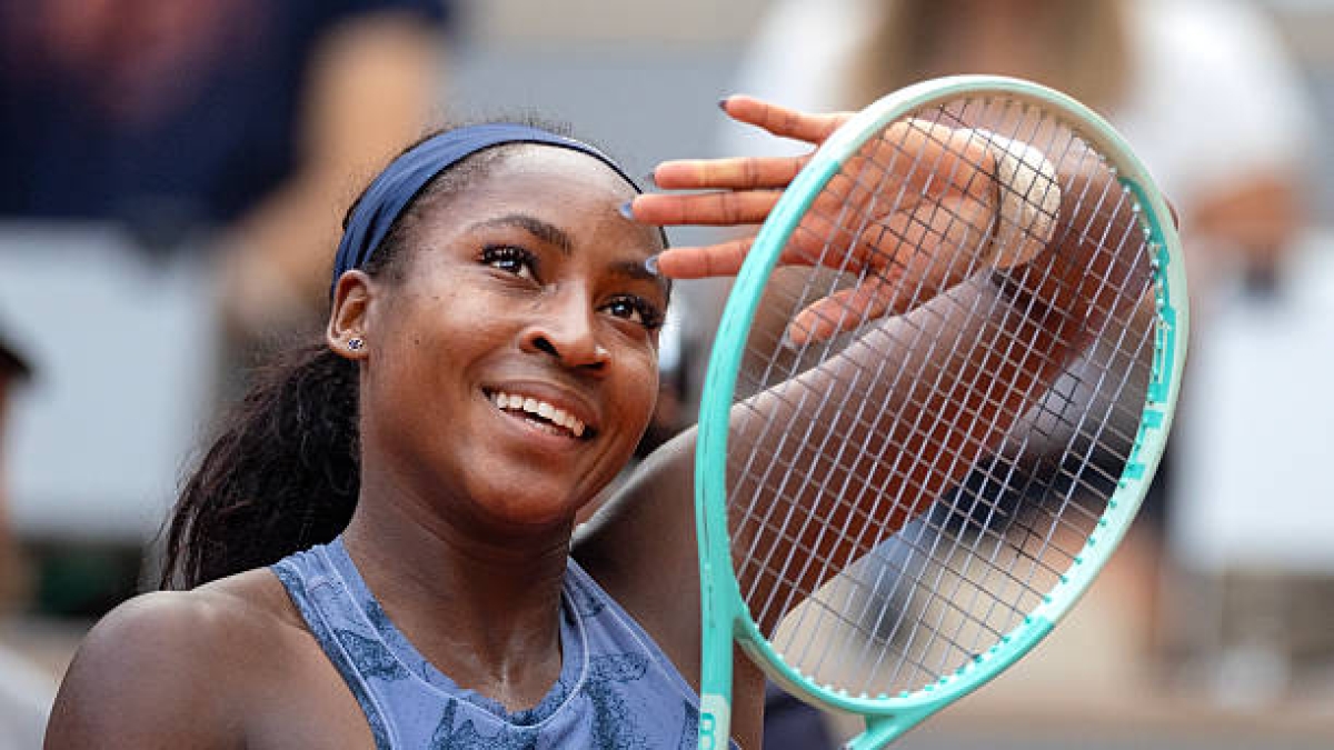 Coco Gauff, reliability of favorites at Roland Garros 2025. Photo: gettyimages