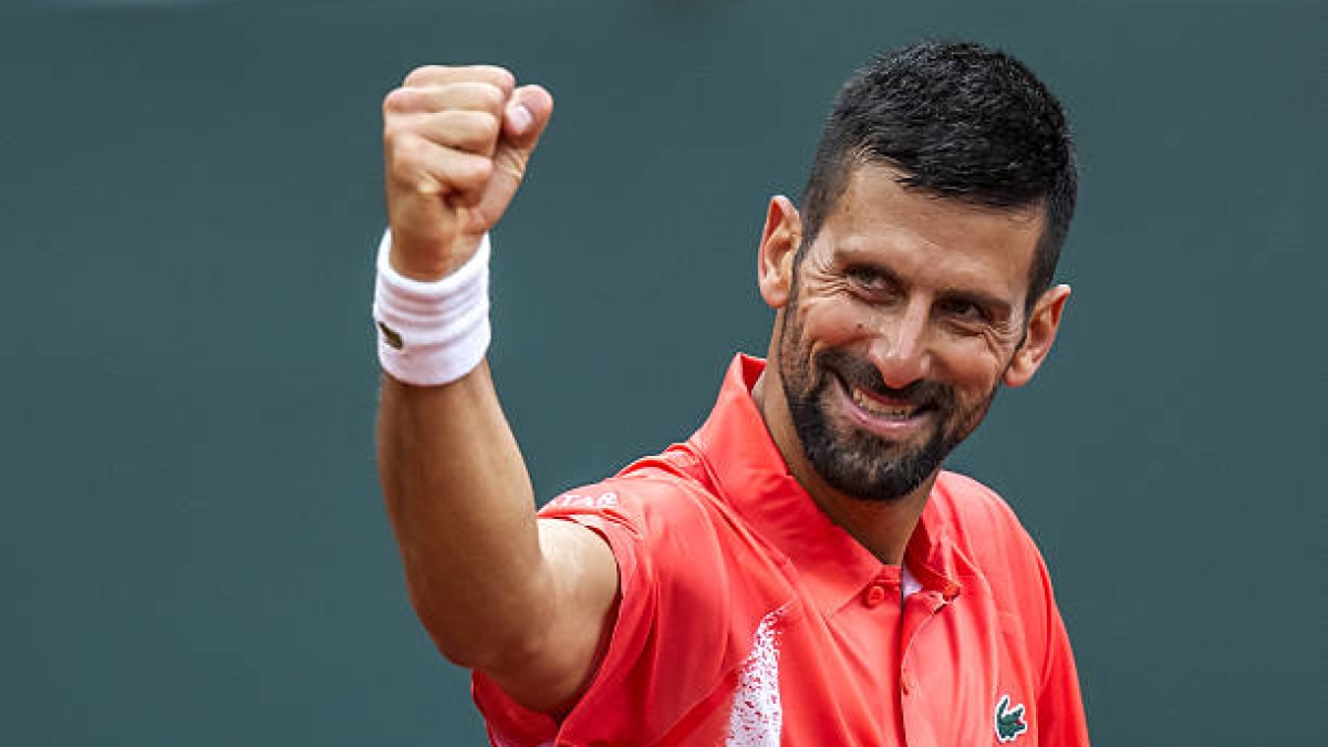 Novak Djokovic. Fuente: Getty
