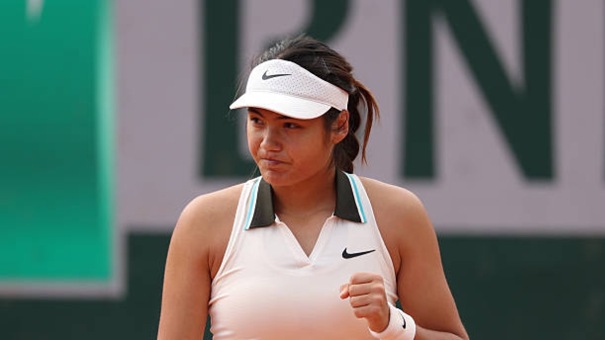 Emma Raducanu, rival de Swiatek en Roland Garros 2025. Foto: gettyimages