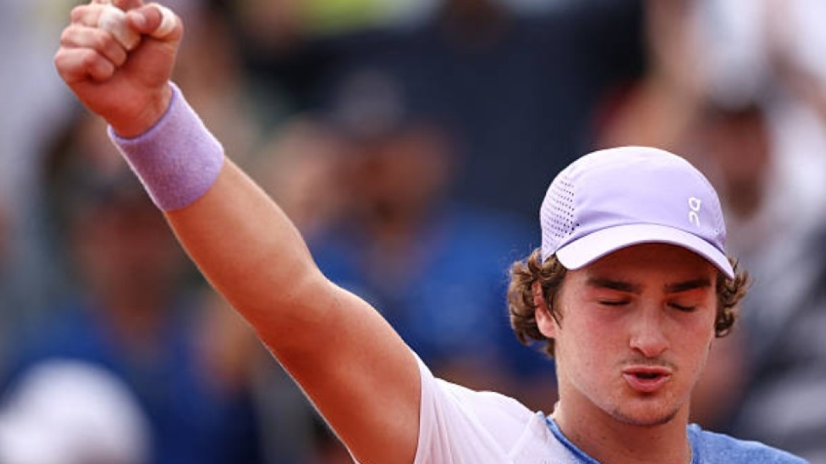 Joao Fonseca at Roland Garros 2025. Photo: Getty