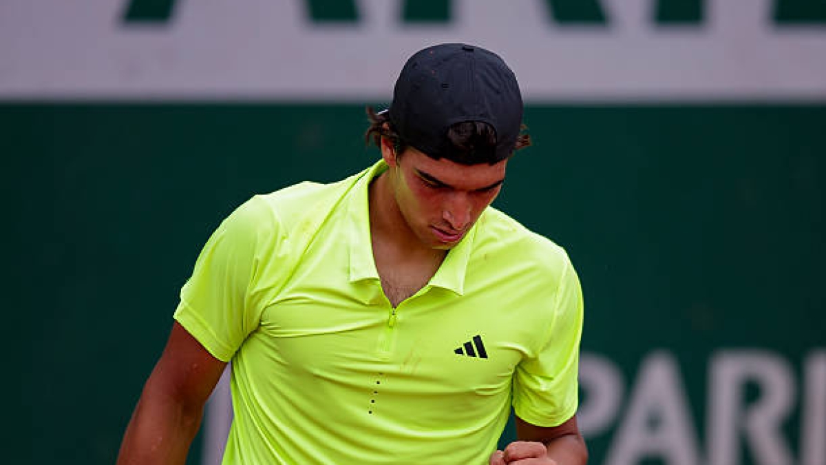 Henrique Rocha, success of Portuguese tennis. Photo: gettyimages