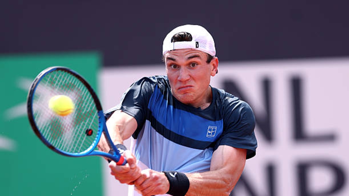 Jack Draper defeats Moutet in Rome. Photo: gettyimages