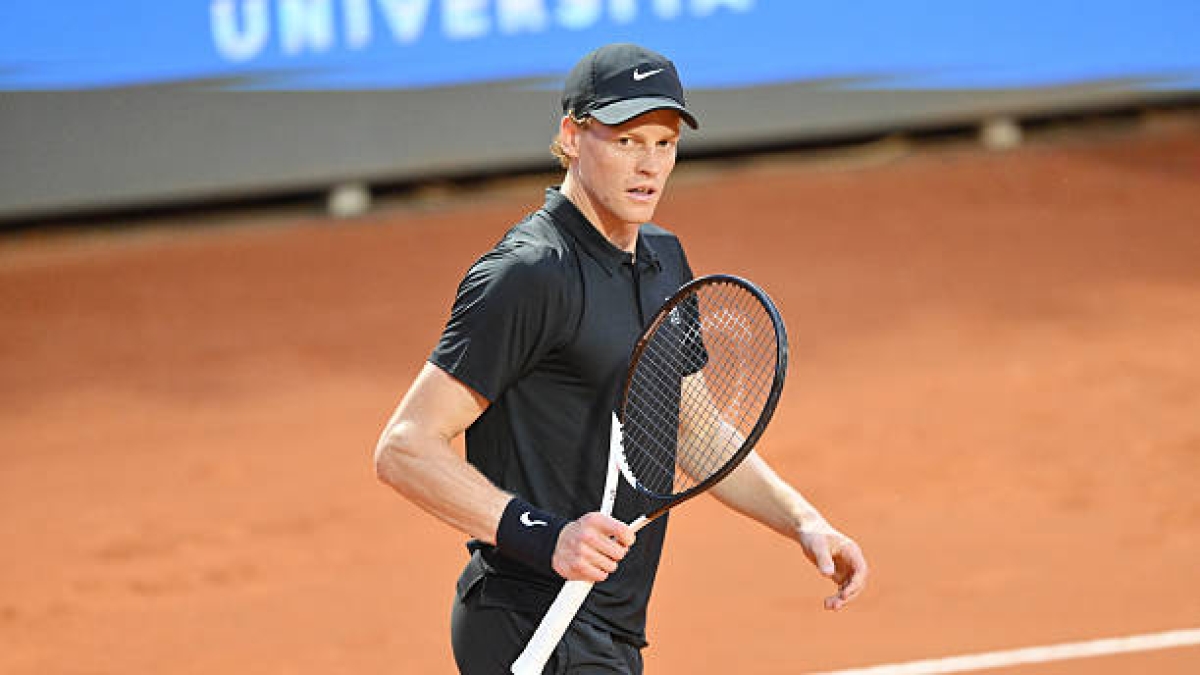 Jannik Sinner, nivel en Roma. Foto: gettyimages