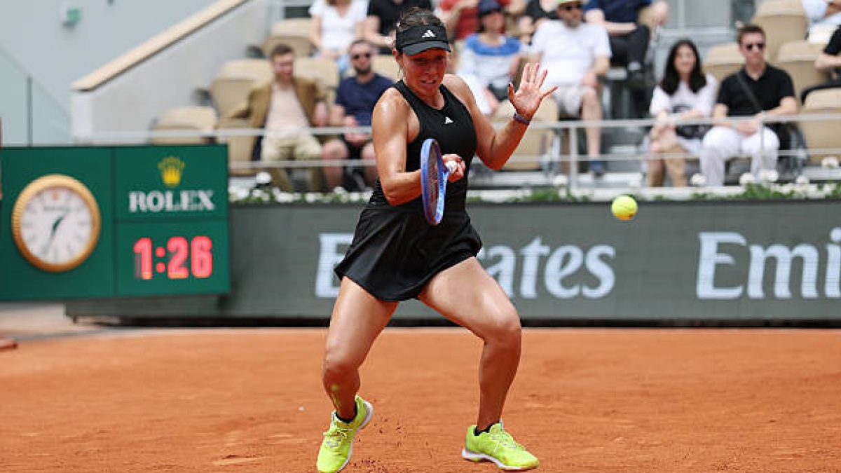 Jessica Pegula at Roland Garros 2025. Photo: Getty Images