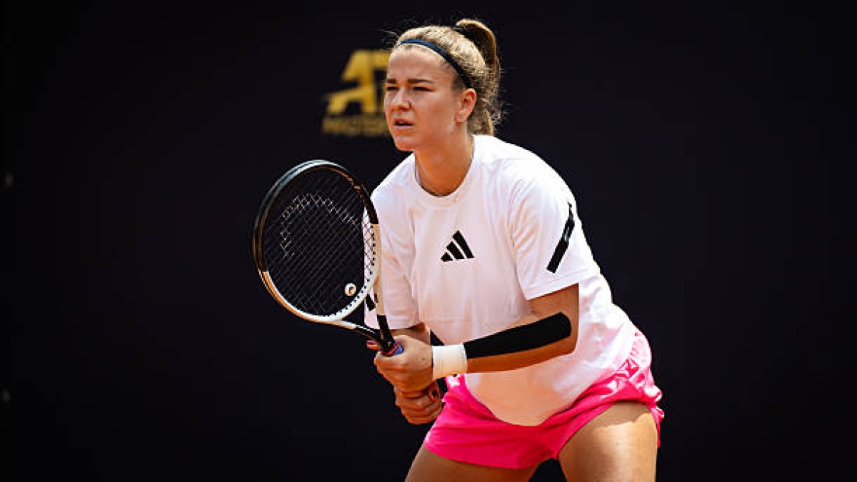 Karolina Muchova, withdrawals in Rome. Photo: gettyimages