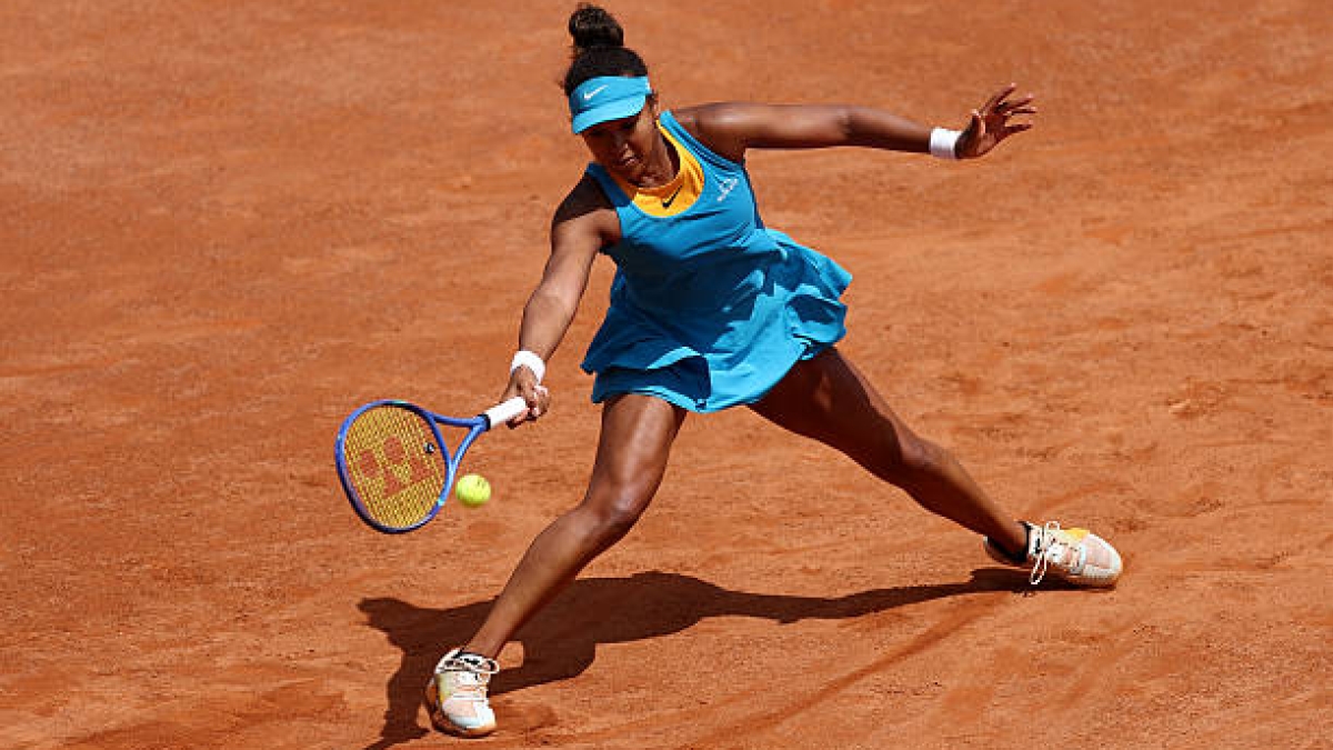 Naomi Osaka in Rome. Photo: gettyimages