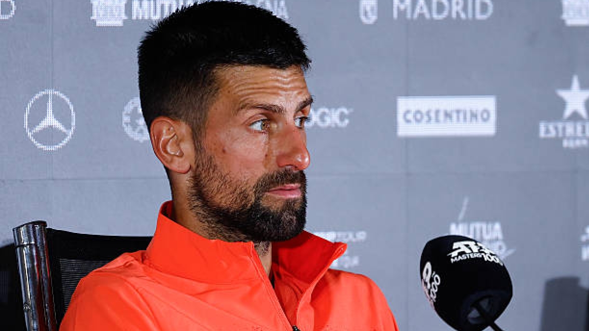 Djokovic, sin tapujos sobre la retirada: "Todavía siento que no es suficiente". Foto: Getty