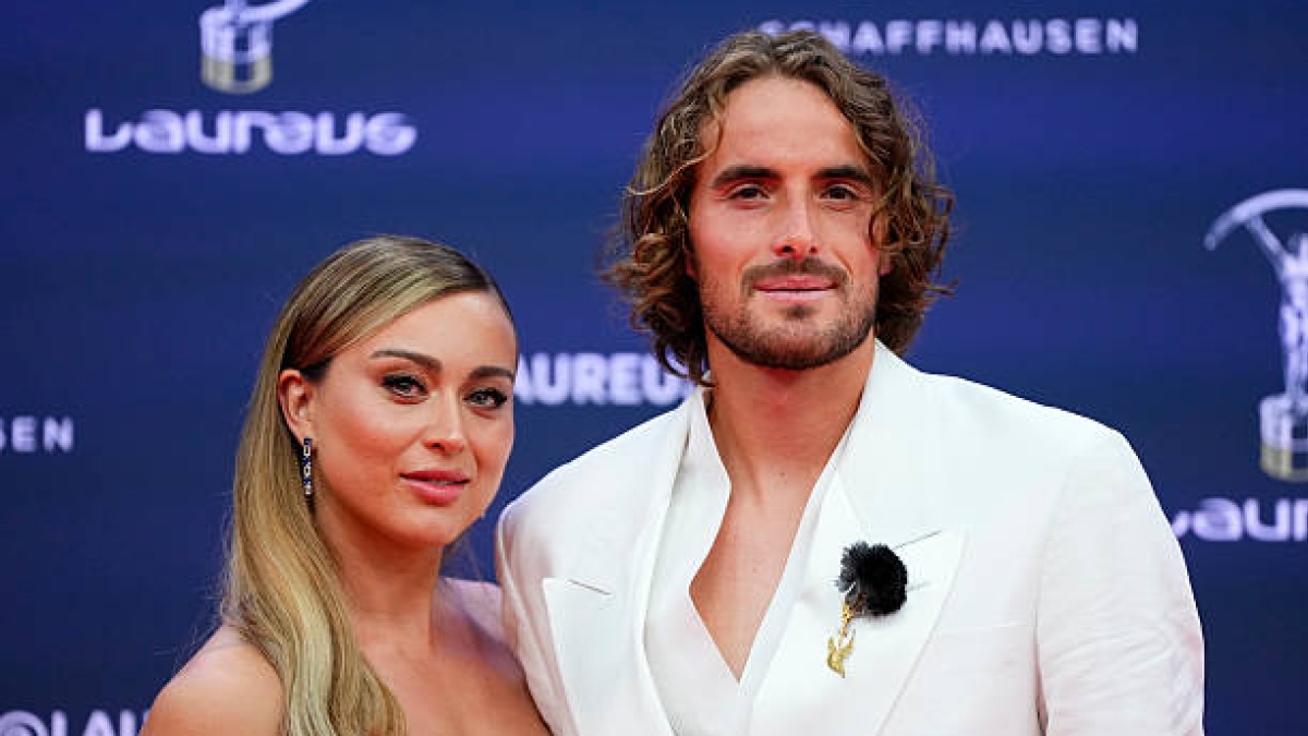 Stefanos Tsitsipas habla sobre su historia con Paula Badosa. Foto: Getty