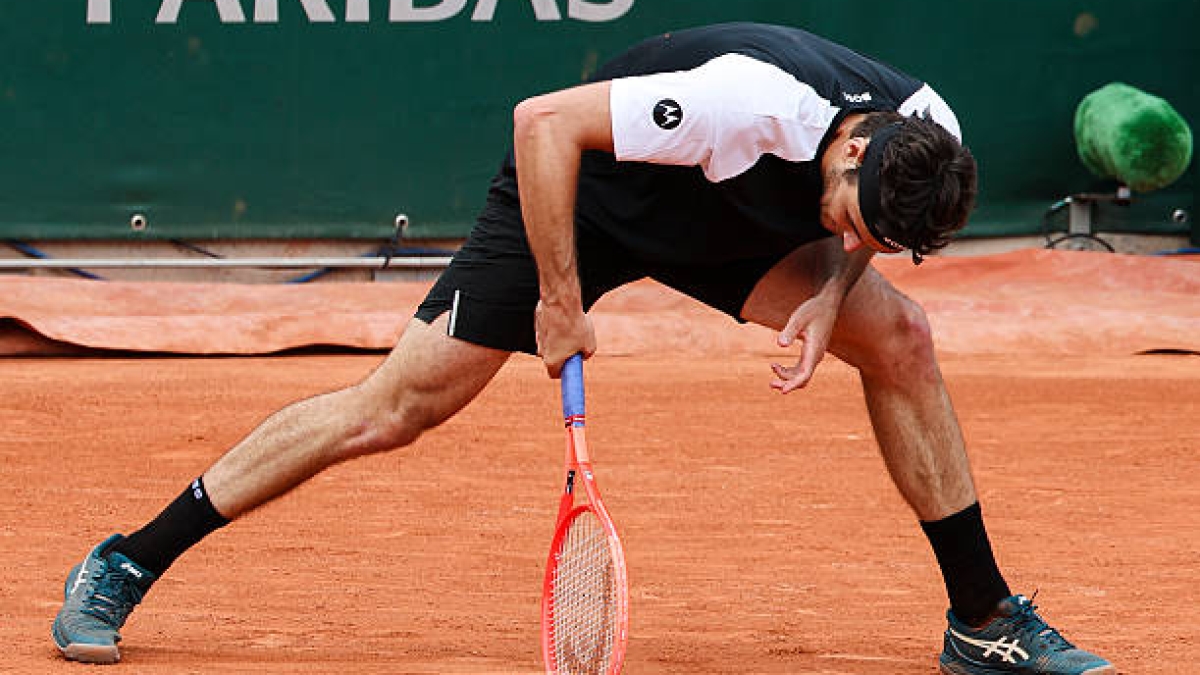 Fritz cae estrepitosamente en su debut en Roland Garros 2025. Foto: Getty