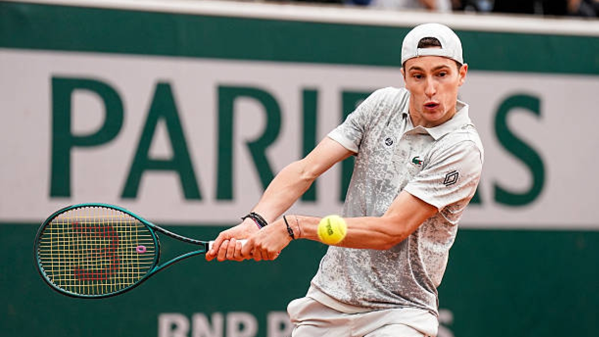 Ugo Humbert, lesión extraña. Foto: gettyimages