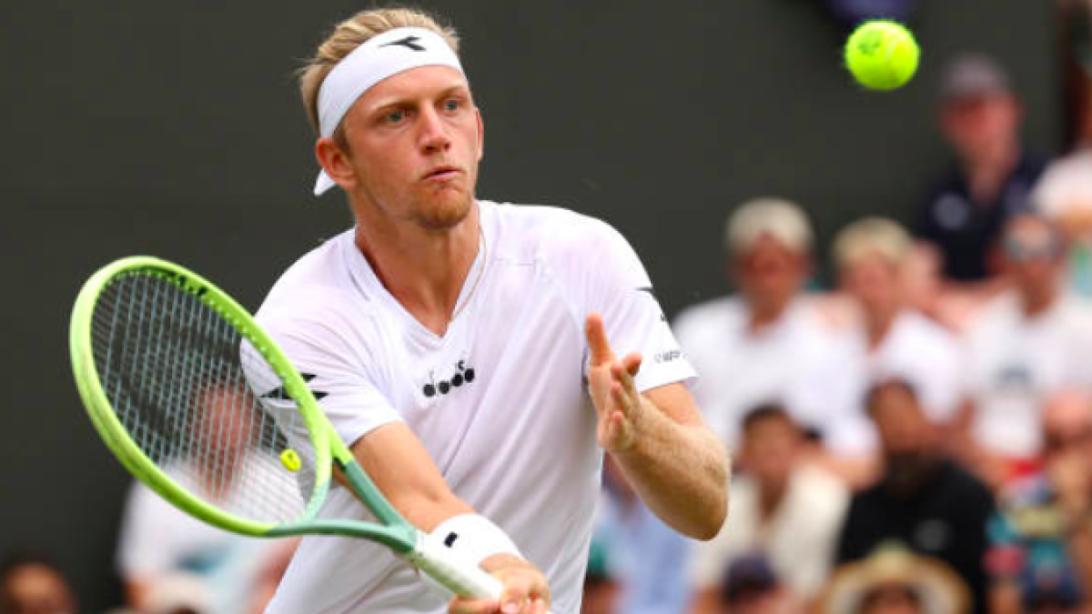 Alejandro Davidovich debuta con victoria en Wimbledon 2025. Fuente: Getty