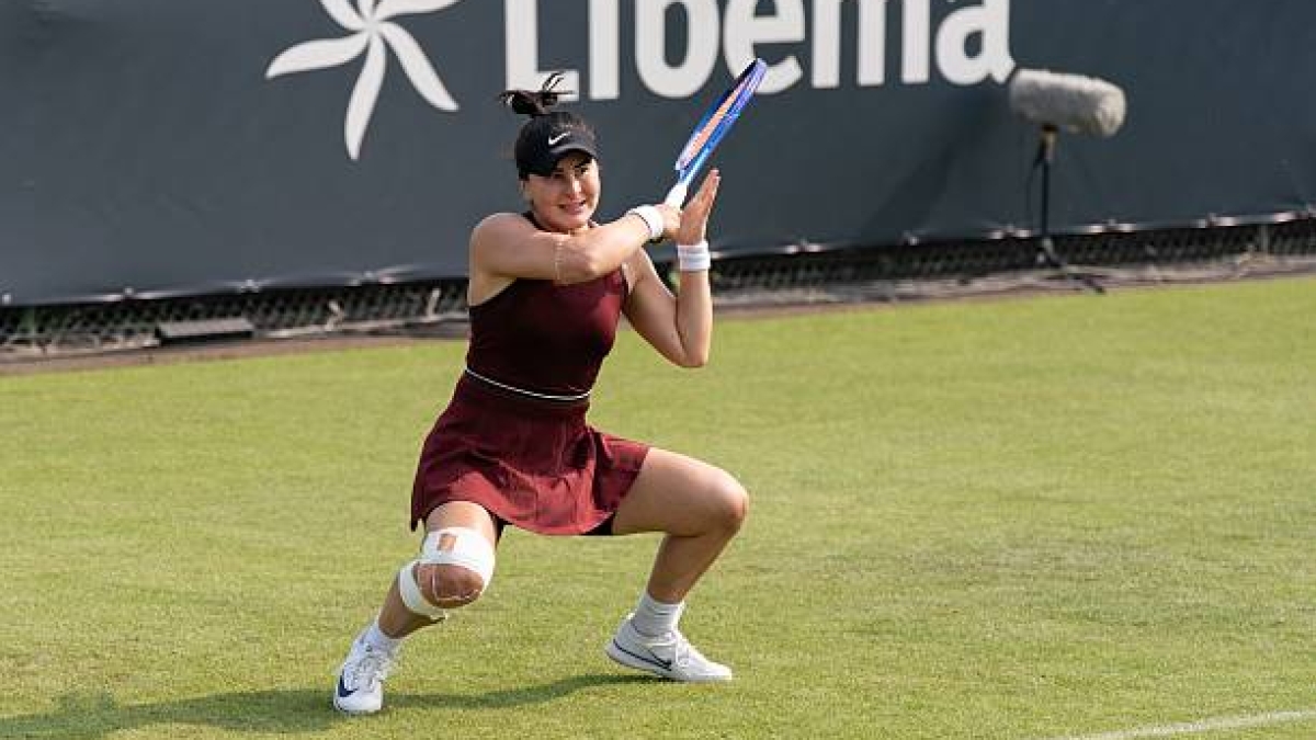 WTA 's-Hertogenbosch 2025: Andreescu remains strong and is already in the quarterfinals. Photo: Getty Images.