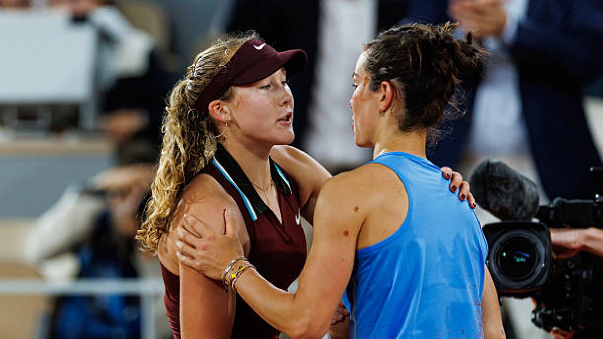 Andreeva and Boisson's chances of winning Roland Garros: "If she believes in herself enough, maybe she can do it." Photo: Getty Images