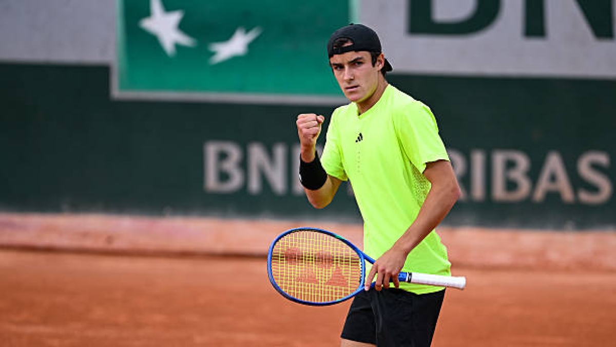 Santamarta estrena número 1 junior con su primera victoria en un Challenger. Foto: Gettyimages