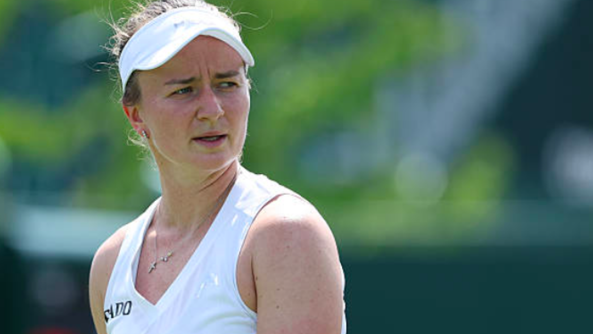 Barbora Krejcikova, una incógnita en Wimbledon 2025. Fuente: Getty