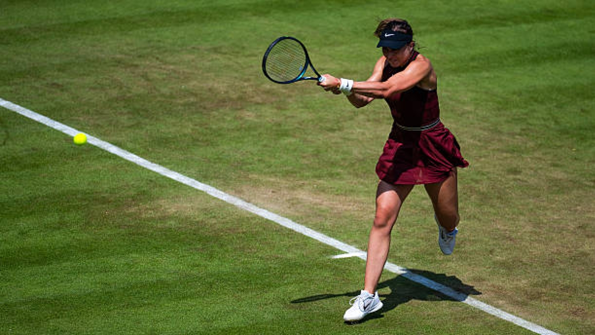 Badosa se retira en los cuartos de final de Berlín y a una semana de Wimbledon. Foto: Gettyimages